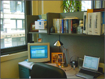 Professional workspace accommodations at roughly 30-50% of the cost of equipping and staffing conventional office space.
